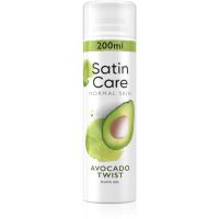 Gillette Satin Care Avocado Twist Rasiergel für Damen 200 ml