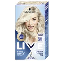 Schwarzkopf fehérítő - Live intense Bleach - 00A Absolute Platinum