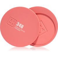 3INA The No-Rules Powder multifunktionales Make-up für Augen, Lippen und Gesicht Farbton 348 - Flamingo pink, matte 8 g