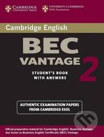 Cambridge BEC Vantage 2 Students Book with Answers - kniha z kategorie Jazykové učebnice a slovníky