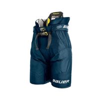 Nohavice Bauer Supreme Mach S23 INT, Intermediate, tmavo modrá, L