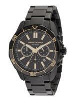 ARMANI EXCHANGE Analogni sat  zlatna / crna