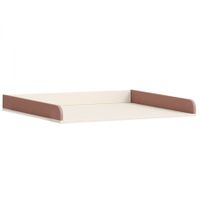 Prebaľovací pult 2v1 beauty - béžová, ružová