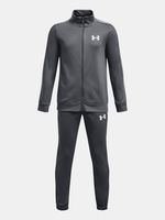 Under Armour UA Knit Kinder Trainingsanzug Grau