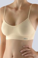 Podprsenkový top Gina 07001P - mikro bavlna Tělová L/XL