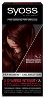 Syoss боя за коса - Permanent Coloration - 4_2 Mahogany Brown