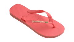 Havaianas Brasil Logo Unisex - Žabky Havaianas - Růžová - H4110850-9260-BRA-39/40 - Size: BRA-39/40