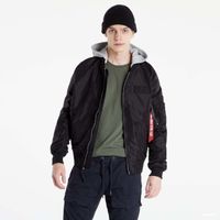 Kurtka Alpha Industries MA-1 TT Hood BP Reflective Jacket Black M