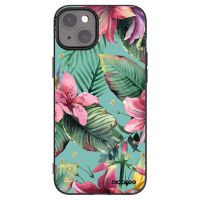 Silikónový čierny obal pre Apple iPhone 15 Plus - Hawaii