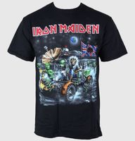 metalik majica muško Iron Maiden - Knebworth Moonbuggy - ROCK OFF - IMTEE21MB M