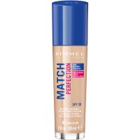 Rimmel Match Perfection tekutý make-up SPF 20 odtieň 90 Porcelain 30 ml