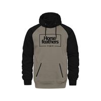 HORSEFEATHERS Mikina Sherman - black/taupe velikost L
