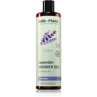 Folk & Flora Lavender relaksacijski gel za prhanje 400 ml