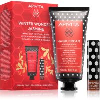 Apivita Hand Care Winter Wonders Jasmine Weihnachtsgeschenk-Set