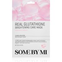 Some By Mi Clinical Solution Glutathione Brightening Care Mask озаряваща платнена маска да уеднакви цвета на кожата 20 гр.