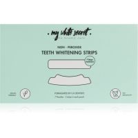 My White Secret Non - Peroxide Teeth Whitenings Strips избелващи ленти за зъби 7 бр.