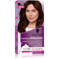 Schwarzkopf Perfect Mousse tartós hajfesték árnyalat 388 Dark red brown