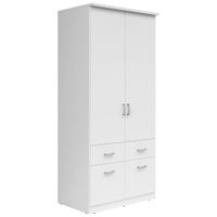 Boxxx ŠATNÍ SKŘÍŇ, bílá, 91/199/58 cm