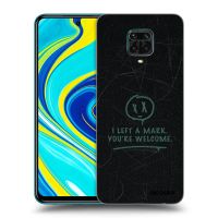 Silikónový čierny obal pre Xiaomi Redmi Note 9S - LEFT A MARK