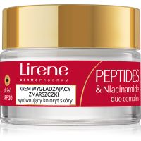 Lirene Peptides & Niacinamide Duo Complex ujędrniający krem przeciwzmarszczkowy na dzień do skóry dojrzałej SPF20 50 ml