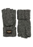 Superdry & Co Klasične rukavice  zlatno žuta / crna