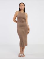 Brown women's dress VERO MODA Bianca - Women's