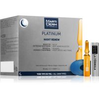 MartiDerm Platinum Night Renew відлущувальна пілінг-сироватка в ампулах 30x2 мл