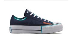 Converse Chuck Taylor All Star Lift Platform  - Dámske - Tenisky Converse - Modré - A07597C - Veľkosť: 39.5