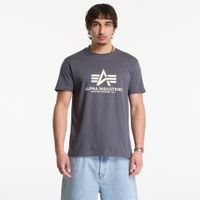 T-shirt Alpha Industries Basic T-Shirt Grey Black M