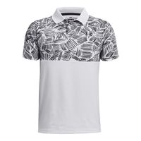 Boys' polo shirt Under Armour Perf Palm Sketch Polo