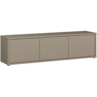 Carryhome NÍZKA KOMODA, taupe, 154,2/42,5/34,9 cm