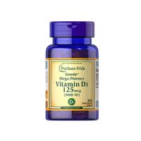 Puritan's Pride Vitamin D3 5000 IU - 100softgels.