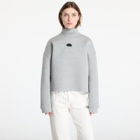 Bluza The North Face Mock Neck Relaxed Sweater Metalic Silver L
