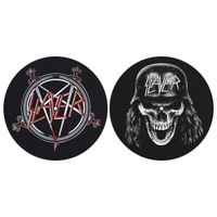 Gramofon podmetač (Set od 2 kom) SLAYER - PENTAGRAM - VVEHRMACHT - RAZAMATAZ