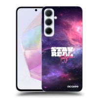 Silikónový čierny obal pre Samsung Galaxy A35 5G A356B - Stay Real