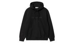 Carhartt WIP Hooded Carhartt Sweatshirt Black Pánske - Mikiny a mikiny s kapucou Carhartt WIP - Čierna - I030547_00E_XX-M - Size: M