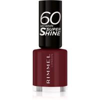 Rimmel 60 Seconds Super Shine lak za nokte nijansa 340 Berries And Cream 8 ml