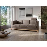 Sit & More TROJMIESTNA POHOVKA, textil, hnedá