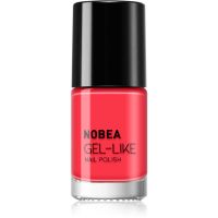 NOBEA Day-to-Day Gel-like Nail Polish lak za nohte z gel učinkom odtenek Dragonfruit #N07 6 ml