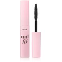 ETUDE Curl Fix Mascara Mini Wasserfester Mascara für mehr Volumen und für lange Wimpern Farbton 02 Brown 4 g