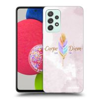 Silikónový čierny obal pre Samsung Galaxy A73 5G - Užívaj dňa