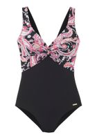 SUNSEEKER Jednodijelni kupaći kostim  svijetloplava / roza / crna / bijela