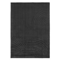 Novel KOBEREC S VYSOKÝM VLASOM, 160/230 cm, antracitová