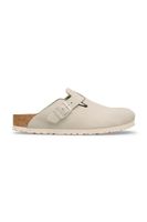 Birkenstock papuci din piele întoarsă Boston