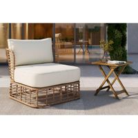 Ambia Garden ZÁHRADNÉ RELAXAČNÉ KRESLO, kov, plast, textil