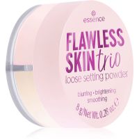 essence Flawless Skin Trio fixáló porpúder 8 g