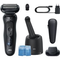 Braun Series 5 52-N7200cc elektrický holiaci strojček s čistiacou a nabíjacou stanicou SmartCare Black 1 ks