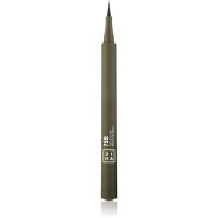 3INA The Color Pen Eyeliner očné linky vo fixe odtieň 759 - Olive green 1 ml