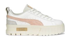 Puma Mayze Thrifted Sneakers - Dámske - Tenisky Puma - Biele - 389861-02 - Veľkosť: 39