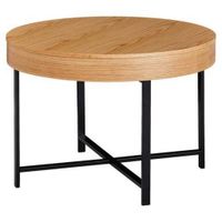 MID.YOU KONFERENČNÝ STOLÍK, farba duba, drevo, kompozitné drevo, 69/69/49 cm
